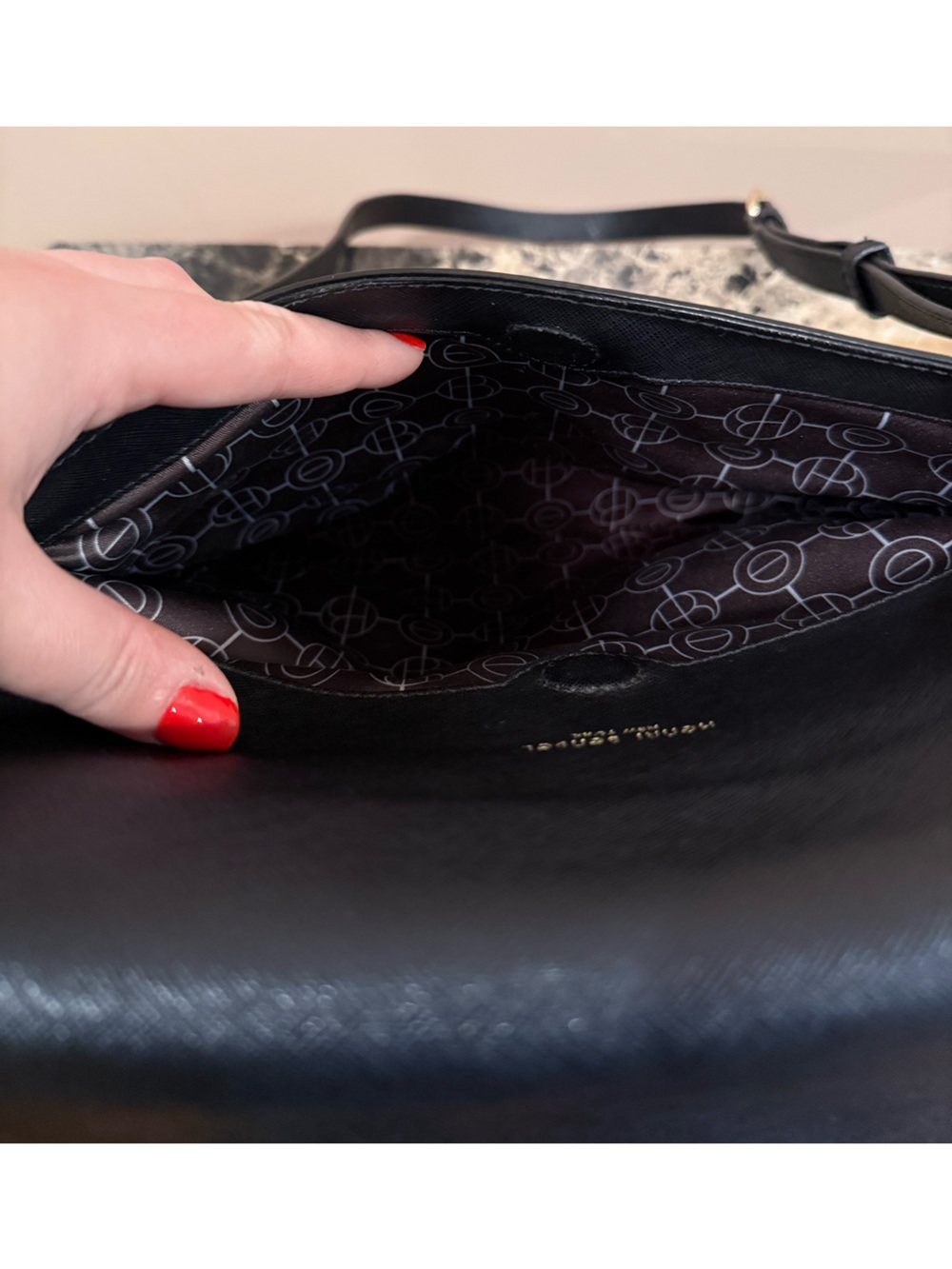 Henri Bendel Influencer Centennial Striped Crossbody - Picture 14 of 16